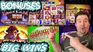 ALL BUFFALO THEMED SLOTS - BONUS ROUNDS AND BIG WINS - Slot Machine Live Play Free spins max bet