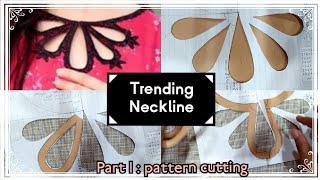 Learn how to make the perfect neckline  Trending Neckline   Pattern with meaurments  