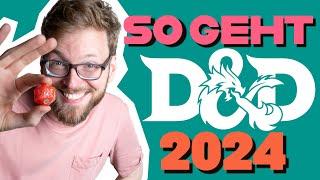 D&D lernen in 14 Minuten Dungeons and Dragons Tutorial & NEUE Regeln 2024 