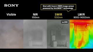 SWIR Imaging Enhances Fire Zone Visibility Visible Spectrum NIR & LWIR Comparison  Sony Official