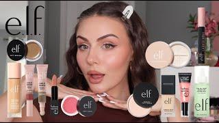 FULL FACE OF ELF COSMETICS  makeup and skincare