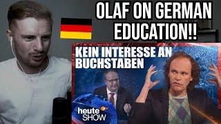 Reaction To heute-show Olaf Schubert on German Education