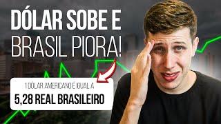 Por que o Dólar está subindo? - Economia do Brasil está PÉSSIMA