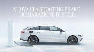 Nuova CLA Shooting Brake. Dichiarazione di stile.