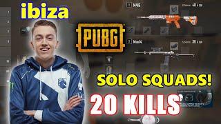 Team Liquid ibiza - 20 KILLS - SOLO SQUADS - M416 + Mini14 - Archive Games - PUBG