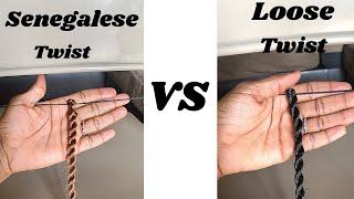 HOW TO  Twist tightly like a “PRO”Senegalese twist and loose twist tutorial..for beginners. PT1