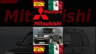 Mitsubishi Pajero Different Name in Spanish Speaking Nations #shorts
