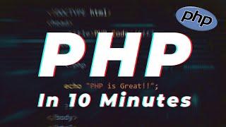 Learn PHP Language In 10 Minutes PHP Language Tutorial