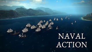 Naval Action - Битва за La Navasse  ENG subtitles 