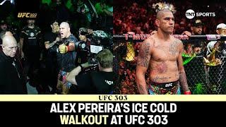 AURA Alex Pereira with the COLDEST walkout at #UFC303   Alex Pereira vs. Jiří Procházka 