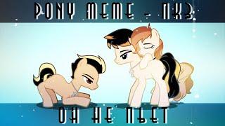Pony Meme - ПК3 °•*× Он не пьет ×*•°