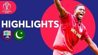 Pakistan Bounced Out For 105  Windies vs Pakistan - Match Highlights  ICC Cricket World Cup 2019