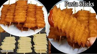 New Snacks Pasta Sticks RecipeQuick Snacks Recipe