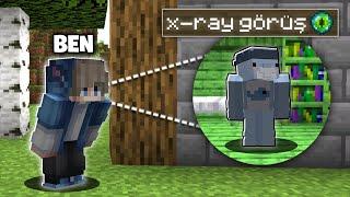 SAKLAMBAÇTA X-RAY İLE TROLLEDİM - Minecraft