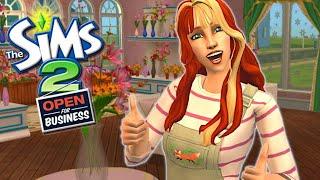 I ran a florist in the sims 2  Sims 2 open for business