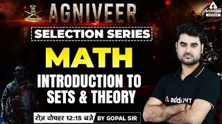 Agniveer AirforceArmyNavy Maths Classes  Sets & Theory #1  Agniveer Classes 2022