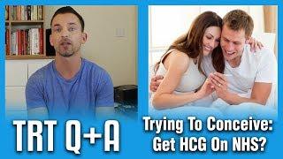 Trying To Conceive - Getting HCG On NHS To Treat Infertility - TRT Q+A