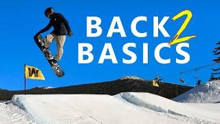 Back To Basic Snowboard Tricks on Sunny Park Day