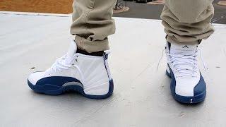 AIR JORDAN 12 Retro FRENCH BLUE - On Foot Review 