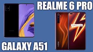 Realme 6 Pro vs Samsung Galaxy A51. Сравнение