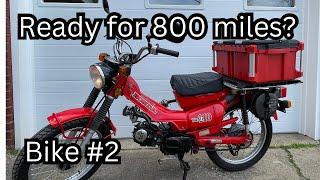Honda CT110 - Bike #2 for 800 miles around Lake Michigan