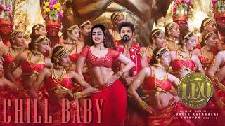 Chill Baby Song Promo – LEO Second Single Track  Vijay Trisha New Song  Aniruth  Lokesh