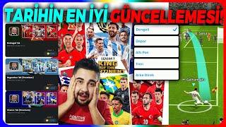 TARİHİN EN İYİ GÜNCELLEMESİ EURO 2024 PAKETLERİ KORNER TAKTİKLERİ GELMİŞ eFootball Mobile 2024