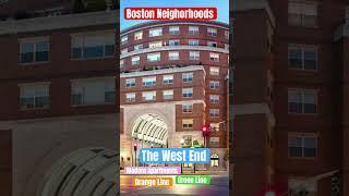 Boston Neighborhoods The West End #bostonapartments