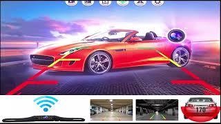 WIFI License Plate Backup Camera using Smartphone for LCD