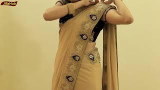 How To Wear Heavy Saree Perfectly  Party Sari Draping Idea To Look Slim & Tall In Proper Pleats