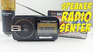 Review Speaker Radio Portable Mini Senter LED Mitsuyama MS-4022