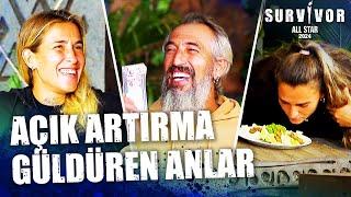 Açık Artırma Oyununda Eğlenceli Anlar  Survivor All Star 2024 126. Bölüm