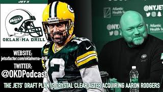 Who Should The Jets Target In The Draft After Trading For Aaron Rodgers? I Oklahoma Drill Podcast