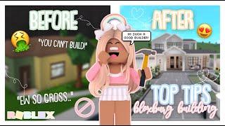 How To BECOME A *BETTER BUILDER* IN BLOXBURG *10 TOP TIPS* Roblox Bloxburg Video