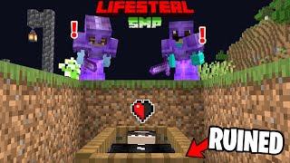 How I Ruined This LIFESTEAL Minecraft SMP In 1 Hour...