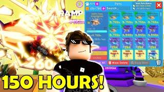 Clicker Simulator HATCHING for 150 HOURS on 5 ACCOUNTS Wild West Update + 260M Visits GRIND Roblox