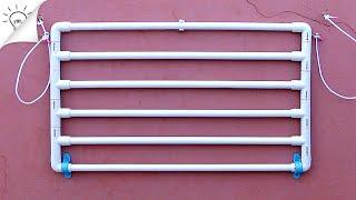 6 DIY Clothes Rack Ideas - How To Make a Clothes Rack From PVC Pipes