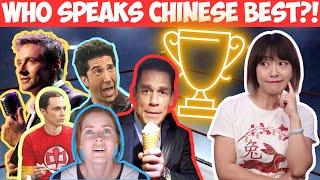 Ranking Hollywood Stars Speaking Chinese