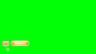 Free Green Screen Subscribe Button 2020  Gold Subscribe Button  NO Copyright Subscribe Button