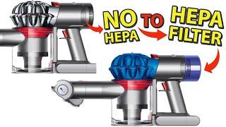 HEPA Filter Conversion for DYSON V7 V8 Cordless Battery Powered Vacuum - Replace Foam Filter SV11