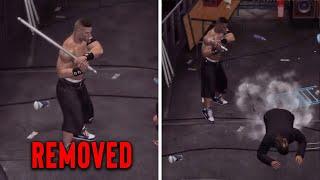 10 Weapons That Were Removed From WWE Video Games