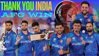 Afghanistans victory is one side but Indias love for afghan team is different level