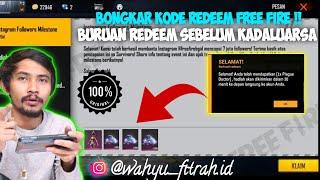 BONGKAR KODE REDEEM FREE FIRE TERBARU HARI INI 2021 APRIL RESMI DARI GARENA 