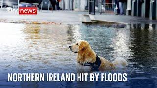 UK weather Floods hit Northern Ireland as Storm Ciaran moves towards UK
