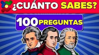  100 Preguntas de CULTURA GENERAL ¿Cuánto Sabes?  Reta tu Conocimiento 