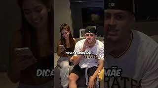 JON VLOGS PASSA DICA DVD COM A MIRELLA #shorts