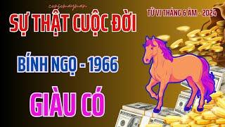 Tử Vi - Cuộc Đời Bính Ngọ 1966 - Tháng 6 Âm Lịch 2024 - Tiền Ào Về Két Ầm Ầm - Giàu Có Ít Ai Bằng