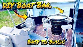 Building a Wet Bar on a Pontoon Boat - Episode 11