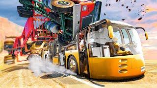 Bus and Car Crashes #01  BeamNG.Drive