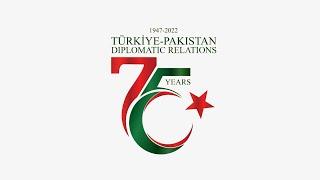 Türkiye Pakistan diplomatik ilişkilerinin  75. yılı kutlu olsun